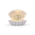 Lampe Coquillage Lumineuse & Pailletée Blanche - Coki