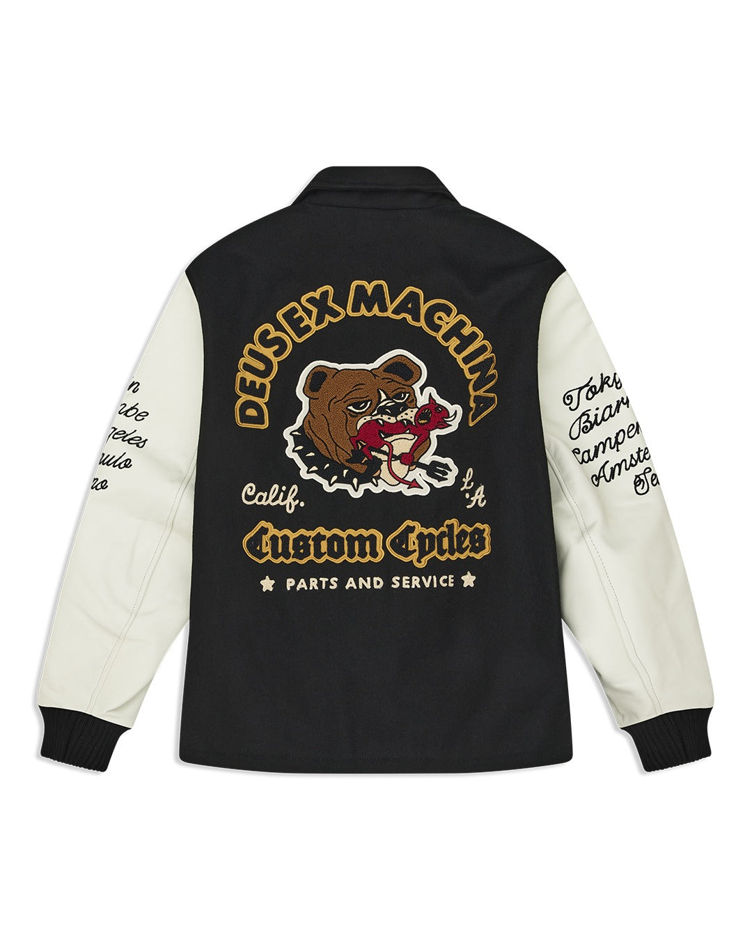 Deus Ex Machina Sourmug Coach Jacket – Veste coach noire