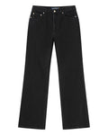 Jean Bootcut Deus Curve Line Washed Black - Coton